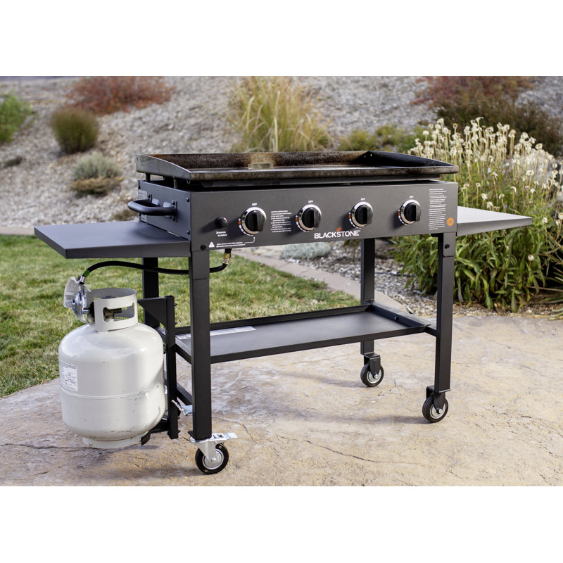 Blackstone Griddle Cooking Station 4Burner Flat Top Propane Gas Grill
